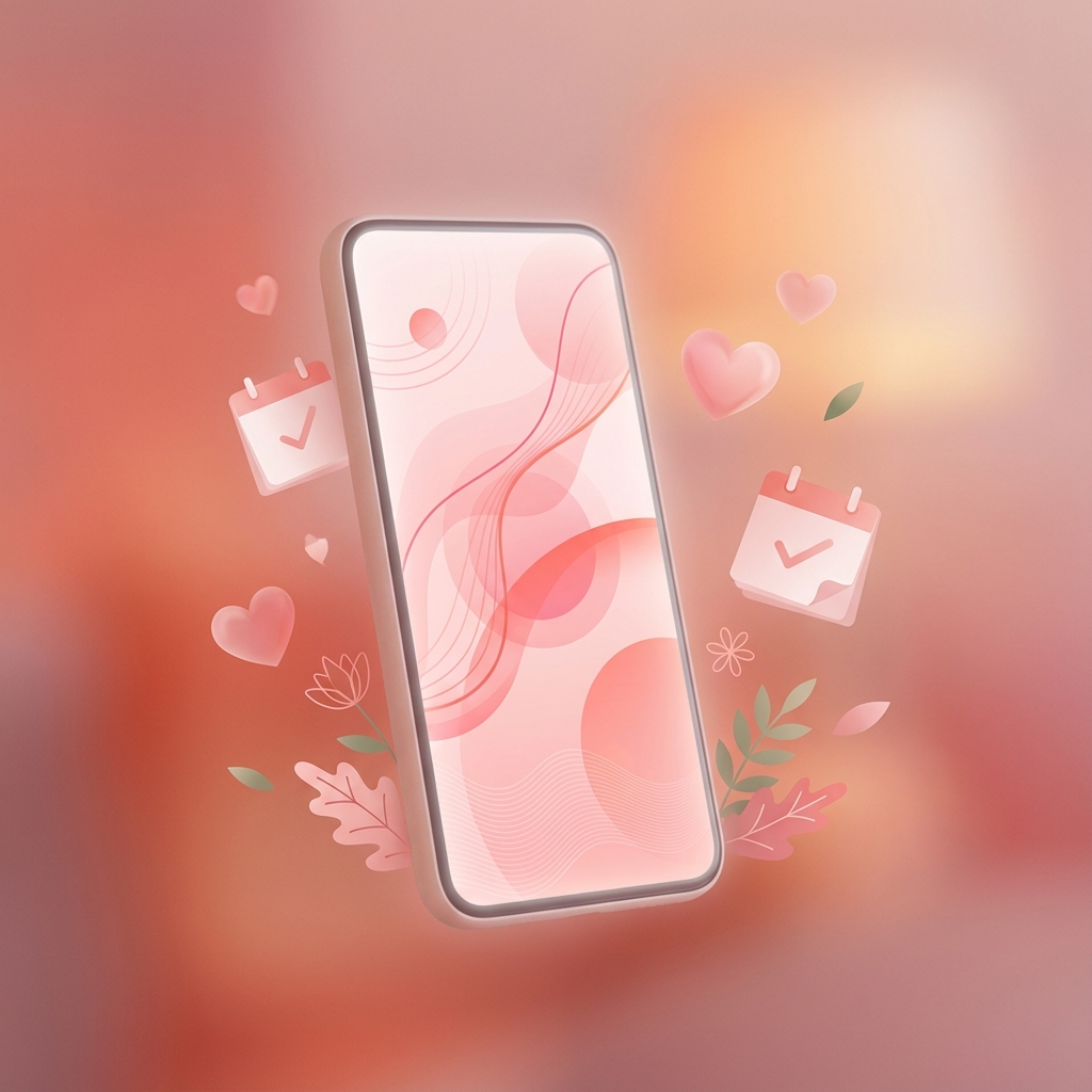 Ovuloom fertility app illustration