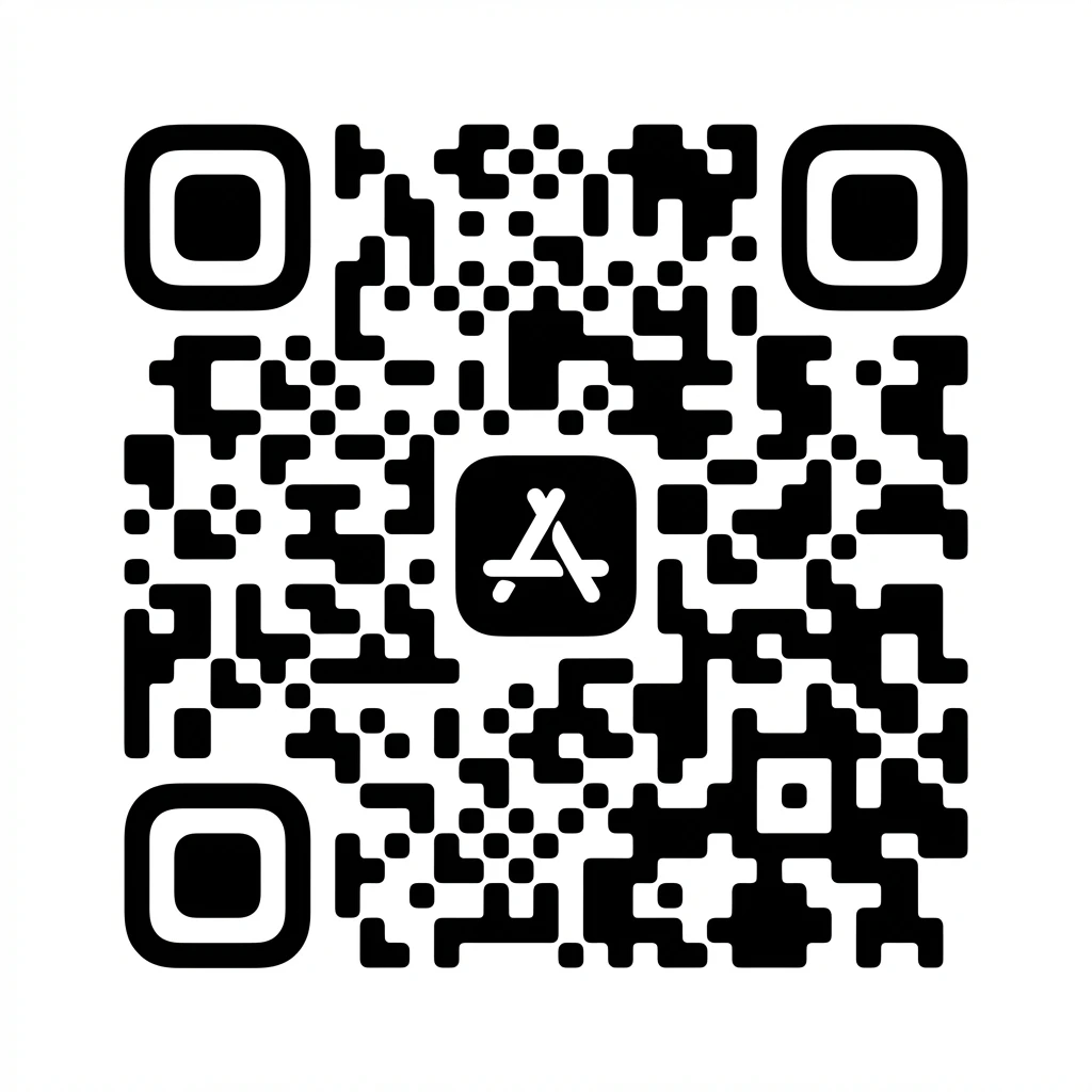 Scan QR code to download Ovuloom on App Store